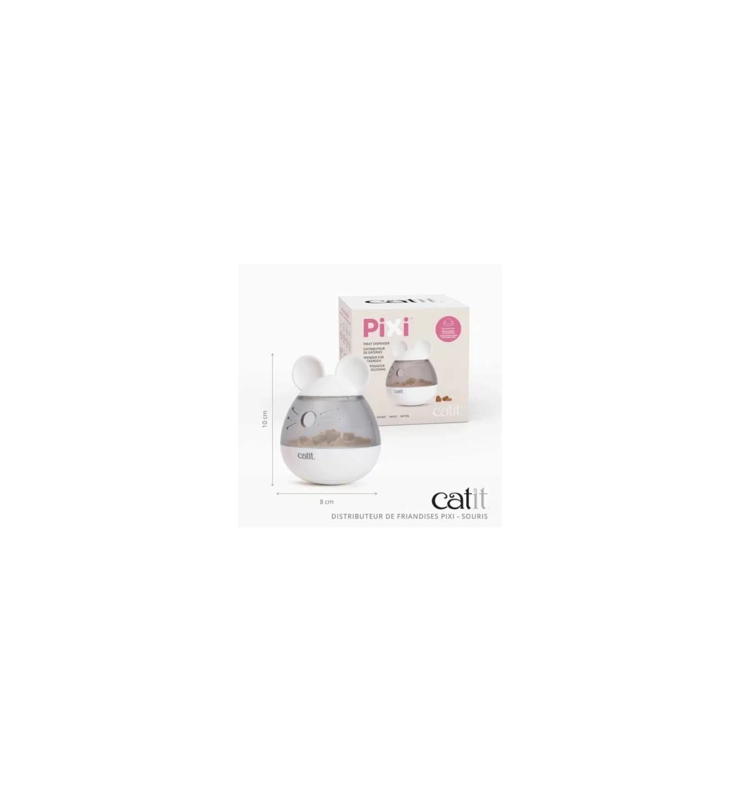 Catit Distributeur Friandise Pixi Souris 2 Catit Distributeur Friandise Pixi Souris – Image 2