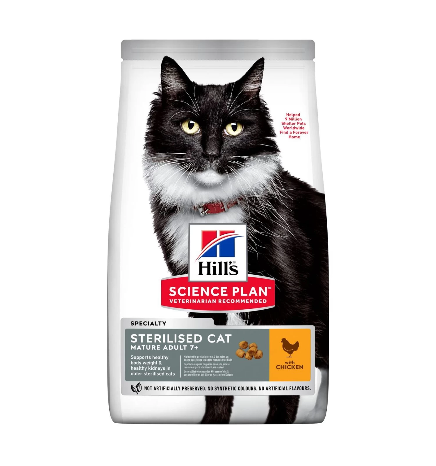 Hill's Science Plan - Science Plan Feline Sterilised 7+ Mature 1 Hill's Science Plan - Science Plan Feline Sterilised 7+ Mature