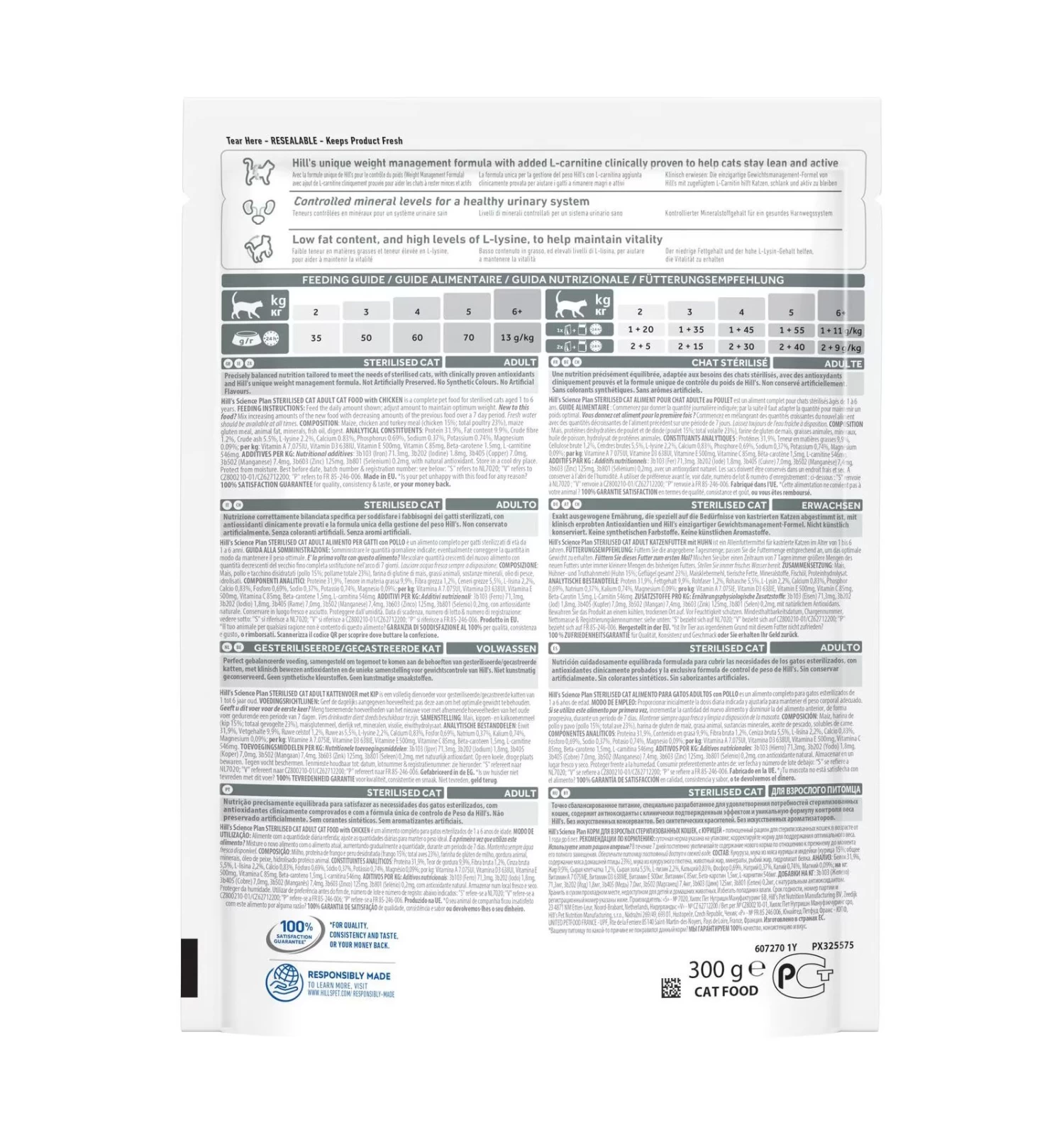 Hill's Science Plan - Science Plan Feline Young Adult Sterilised (Poulet) 2 Hill's Science Plan - Science Plan Feline Young Adult Sterilised (Poulet) – Image 2