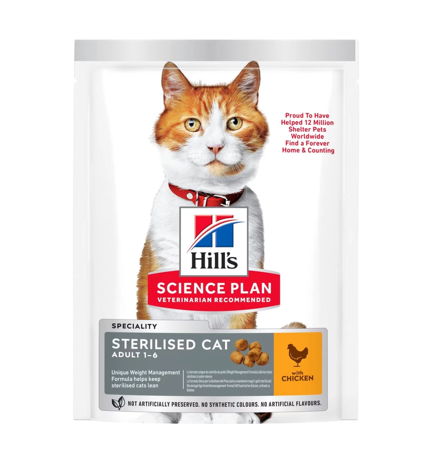 Hill's Science Plan - Science Plan Feline Young Adult Sterilised (Poulet) 1 Hill's Science Plan - Science Plan Feline Young Adult Sterilised (Poulet)