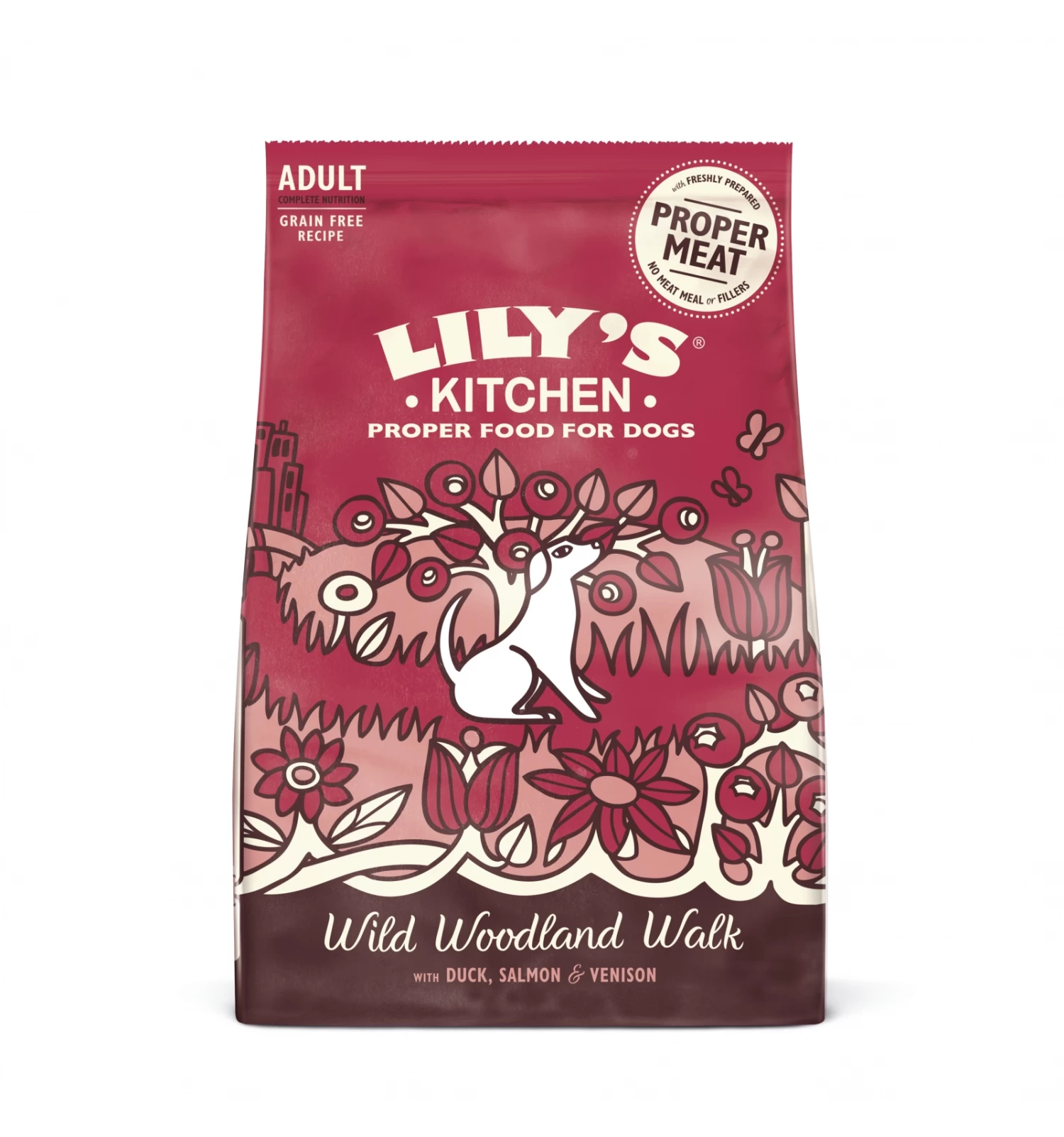 Lily's Kitchen - Croquettes Chevreuil & Canard Pour Chien 1 Lily's Kitchen - Croquettes Chevreuil & Canard Pour Chien