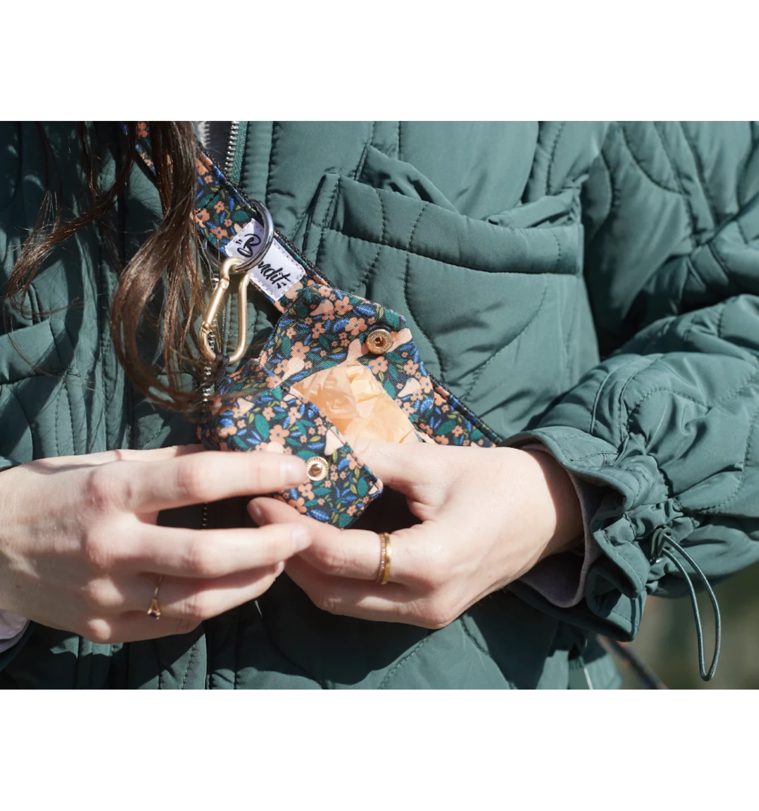 Pochette Sac à Crottes FLOWER PAWER 3 Pochette Sac à Crottes FLOWER PAWER – Image 3