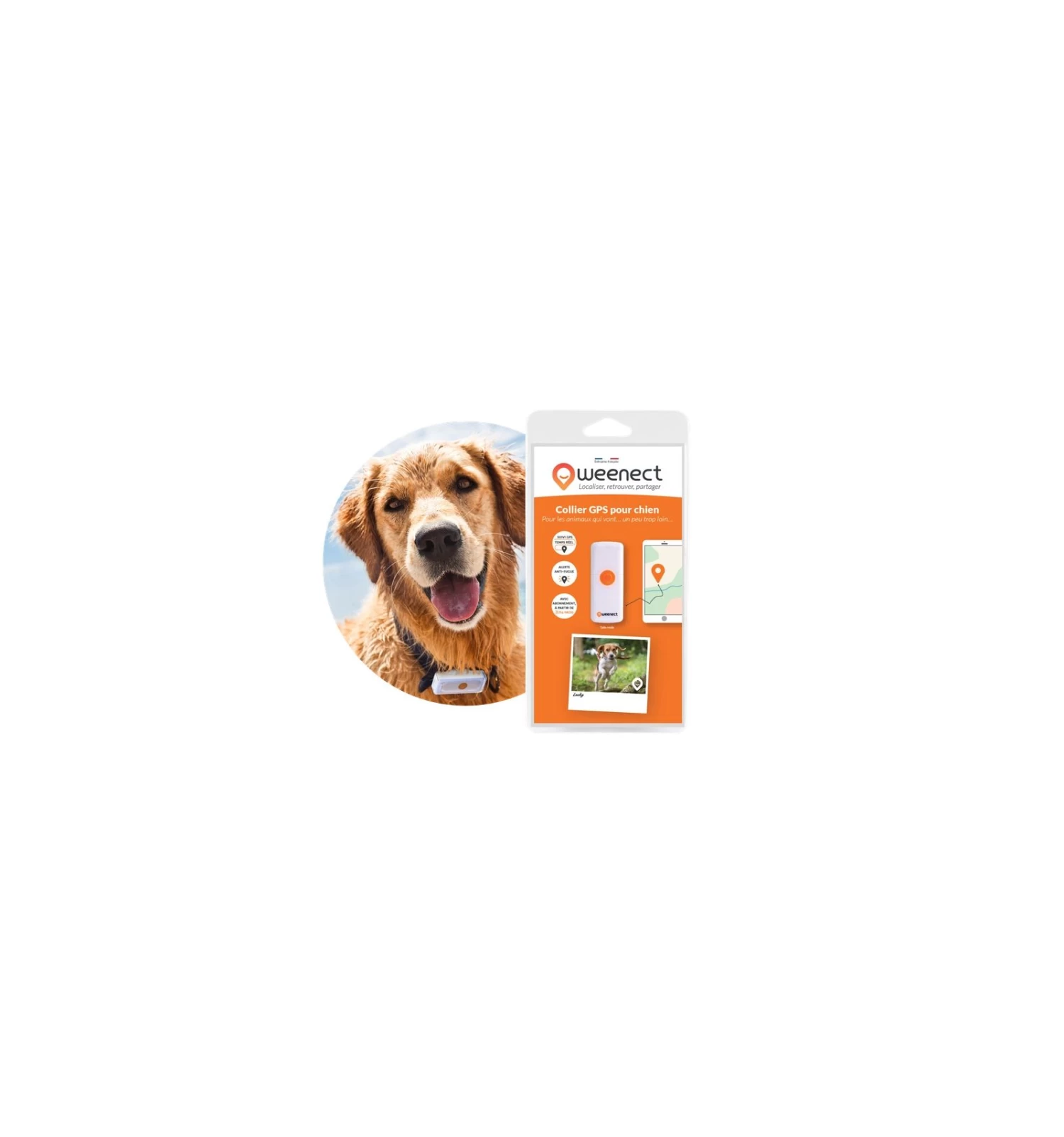 Weenect - GPS V2 Pour Chien 1 Weenect - GPS V2 Pour Chien